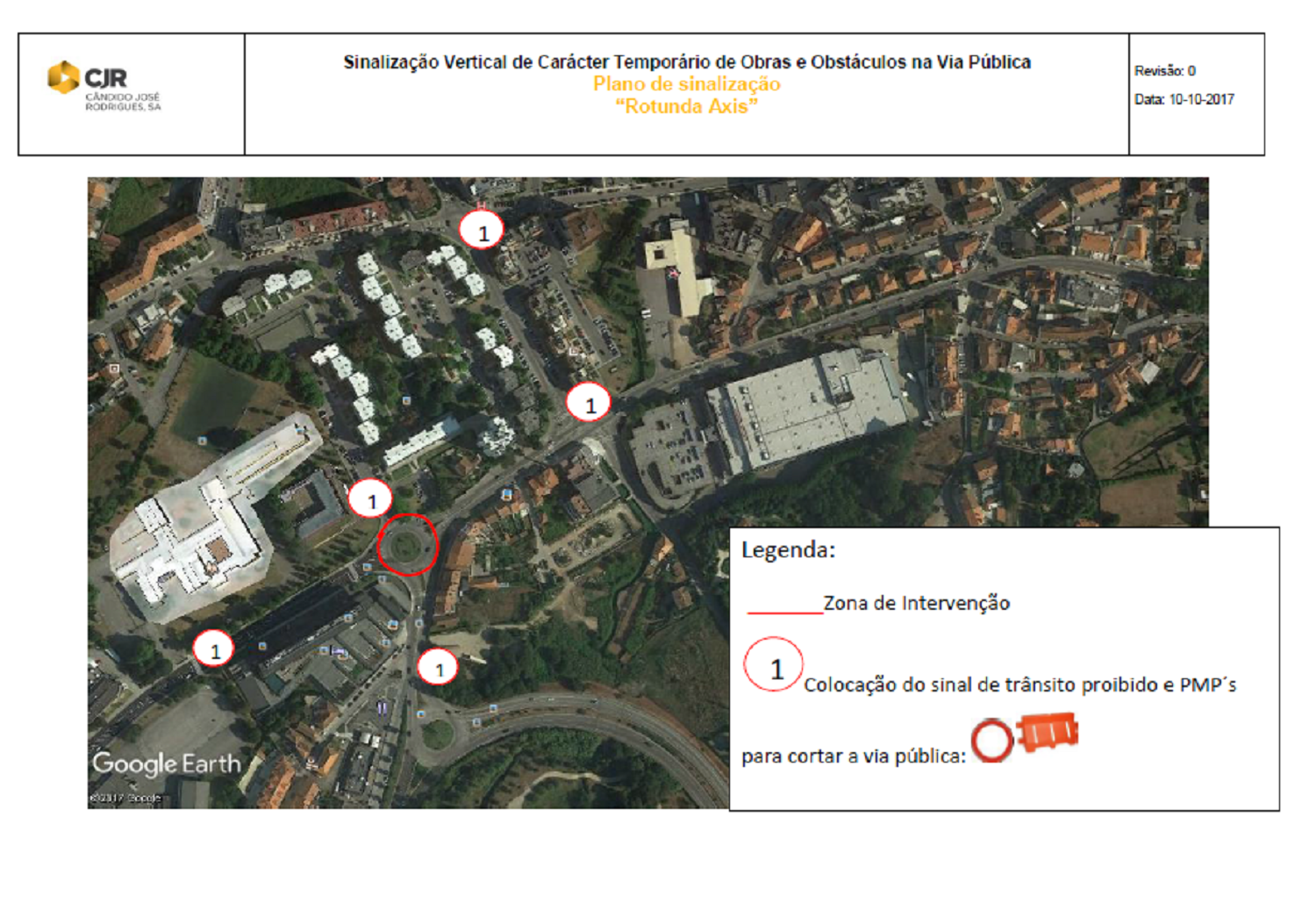 Câmara alerta para alterações à circulação de trânsito na rotunda do Hotel Axis no sábado