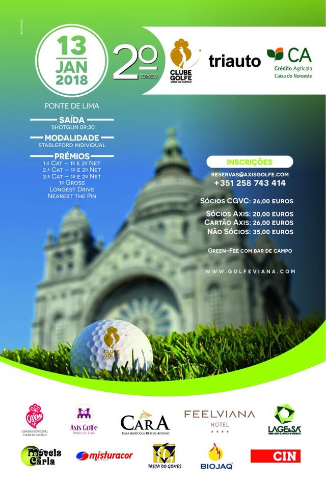 Golfe: Clube de Golfe de Viana do Castelo organiza 2º Torneio em Janeiro
