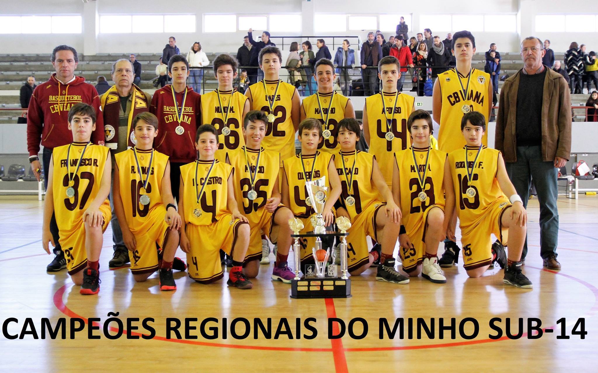 Júniores do Clube de Basquete de Viana são campeões distritais e iniciados  sagram-se vice-campeões regionais - Semanário Alto Minho