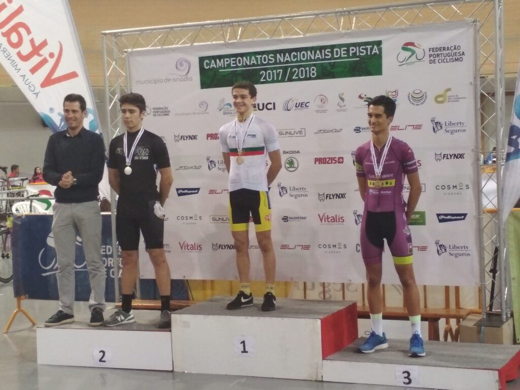 Ciclismo: Atleta vianense Tiago Moreira conquista três medalhas nos nacionais de pista