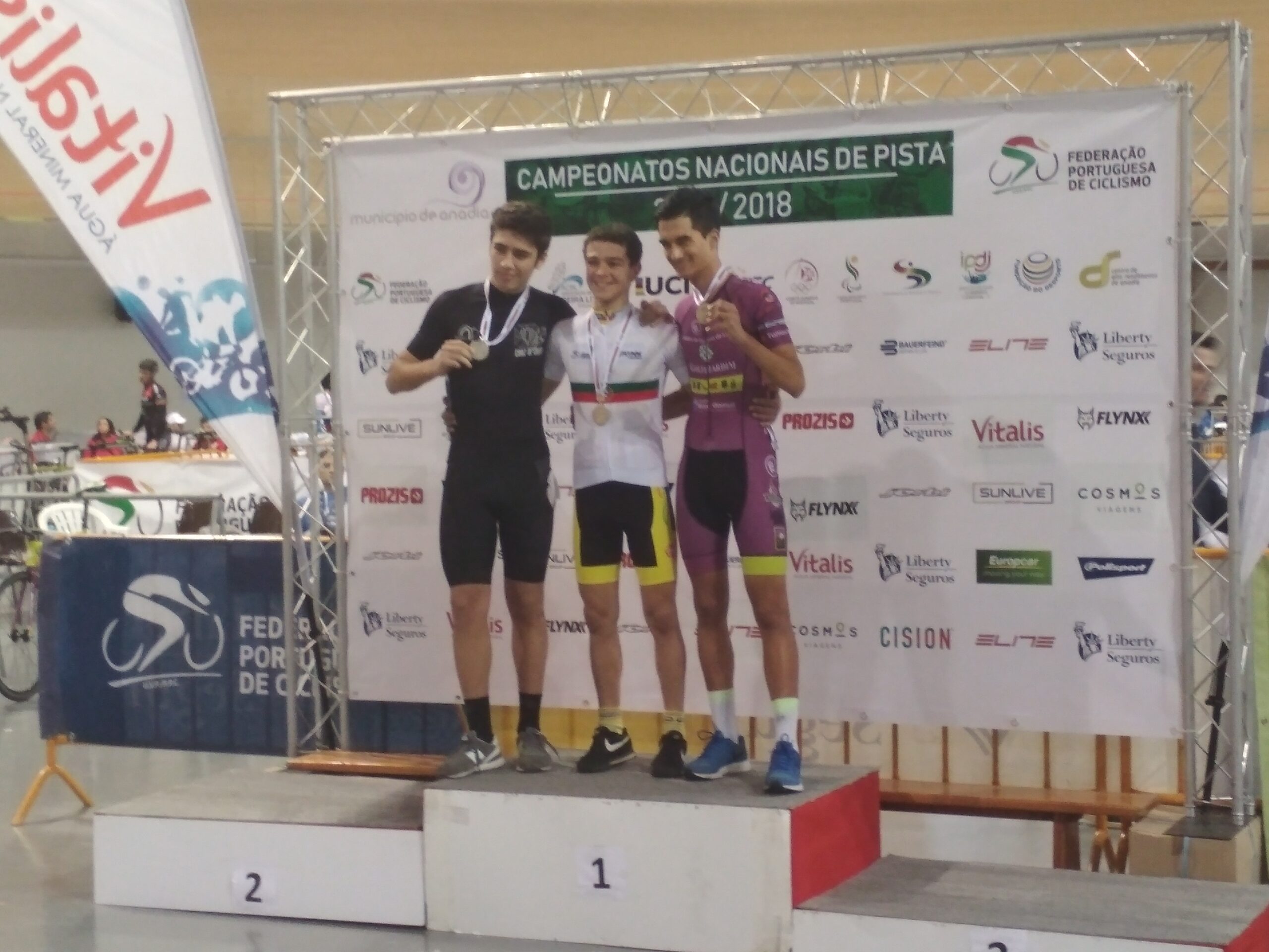 Ciclismo: Atleta vianense Tiago Moreira conquista três medalhas nos nacionais de pista