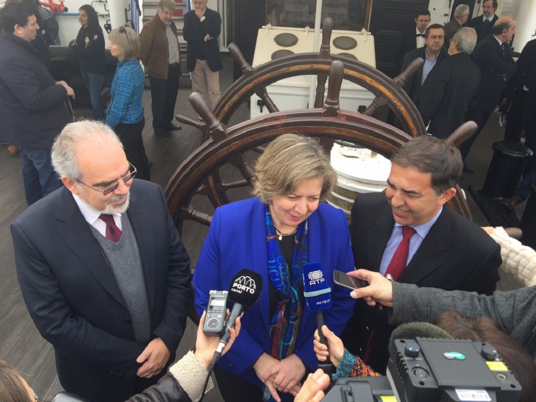 Ministra do Mar em Viana para celebrar 20 anos da chegada do Gil Eannes