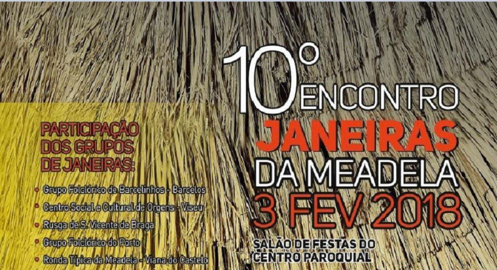 X Encontro de Janeiras da Meadela junta cinco grupos do Norte