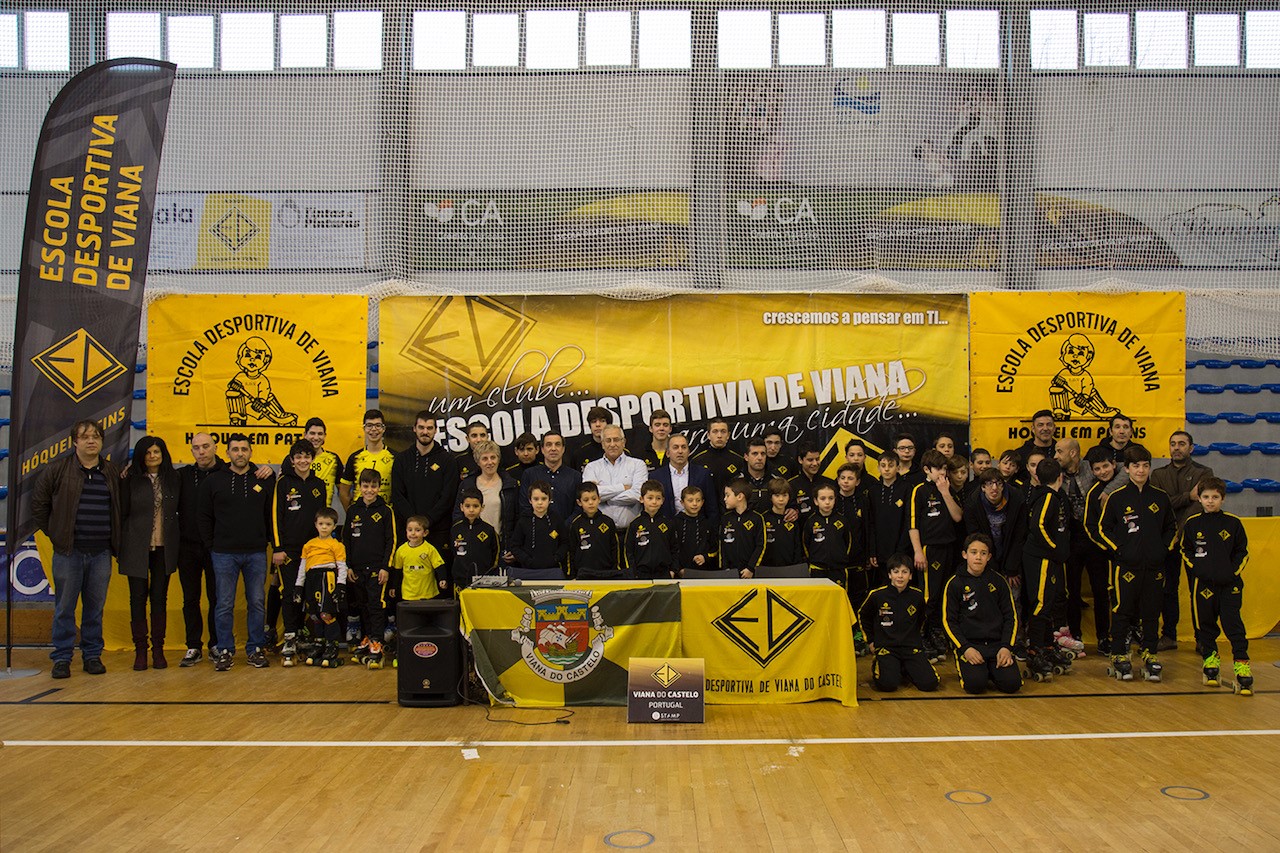 VÍDEO: Equipa sénior de hóquei em patins da EDV arranca na próxima época
