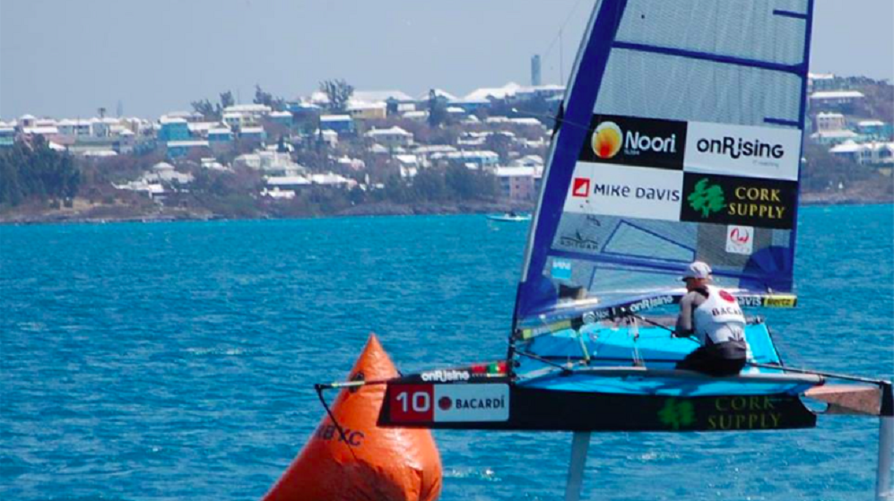 Francisco Andrade representa o Clube de Vela de Viana do Castelo no Mundial de Moth