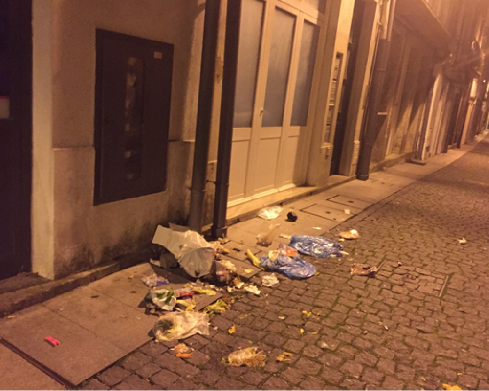 SMSBVC apelam a cidadania responsável na deposição de resíduos no centro histórico