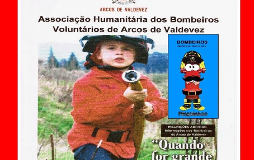 Escola de infantes e cadetes começa com 23 crianças nos bombeiros de Arcos de Valdevez