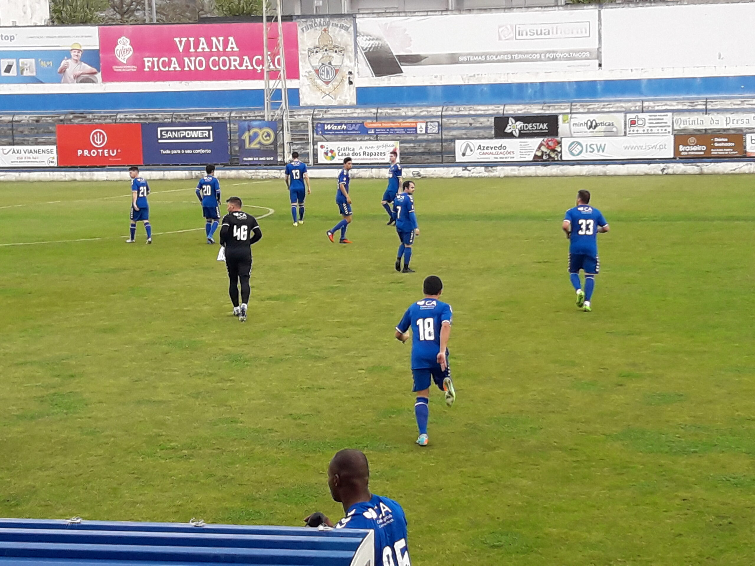 Futebol distrital: Tudo adiado para as últimas jornadas na 1ª e 2ª divisões da AFVC