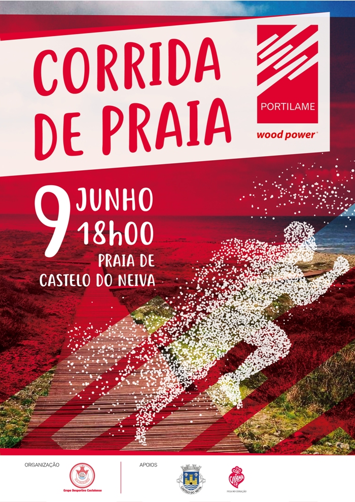 O Grupo Desportivo Castelense vai organizar, em Junho, a 1ª Corrida de Praia