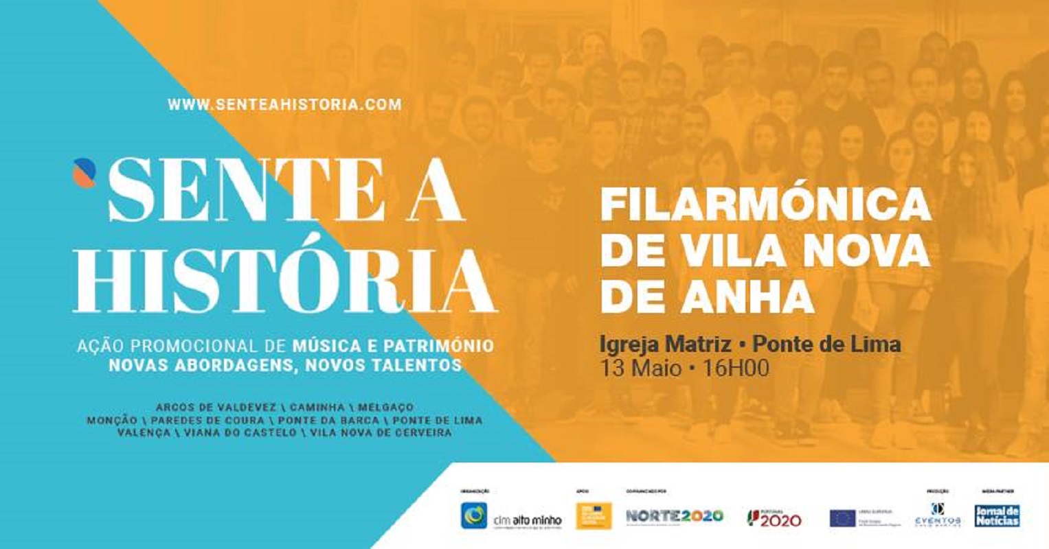 Filarmónica de Vila Nova de Anha abre projeto Sente a História em Ponte de Lima