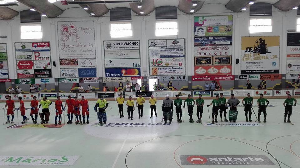 Hóquei em Patins: Juventude de Viana perde em Valongo e Sporting segura a liderança com vitória na Luz