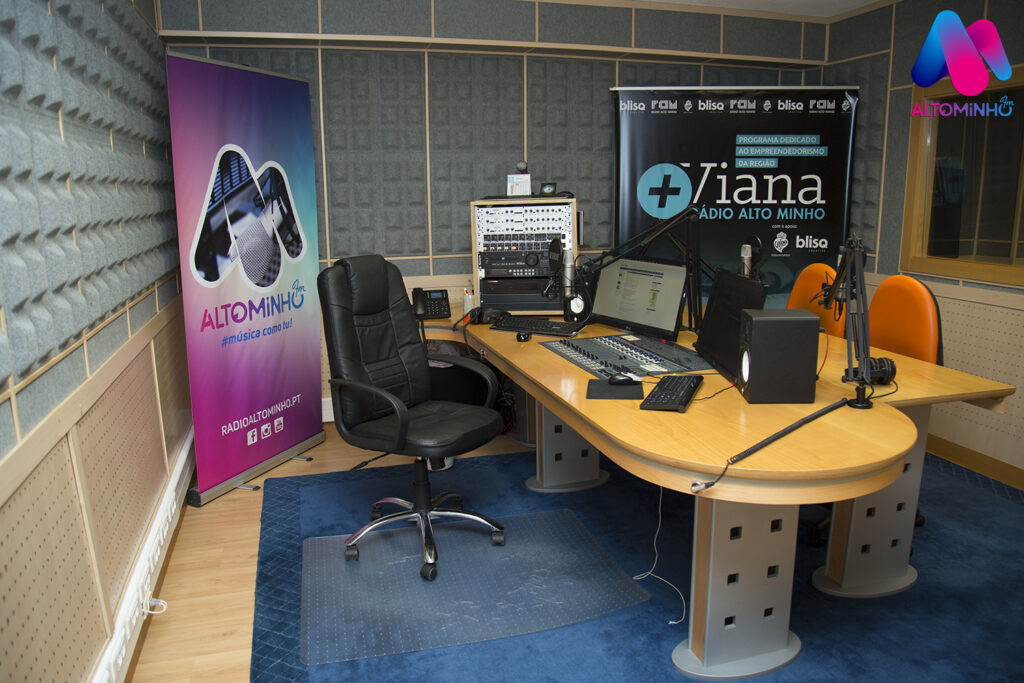 Rádio Alto Minho apresenta novas instalações, novo logo e novo site
