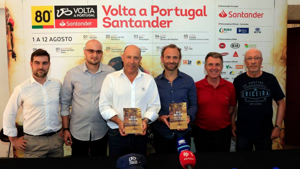 Livro sobre os 20 anos de Rui Sousa no ciclismo chega às livrarias a 04 de setembro