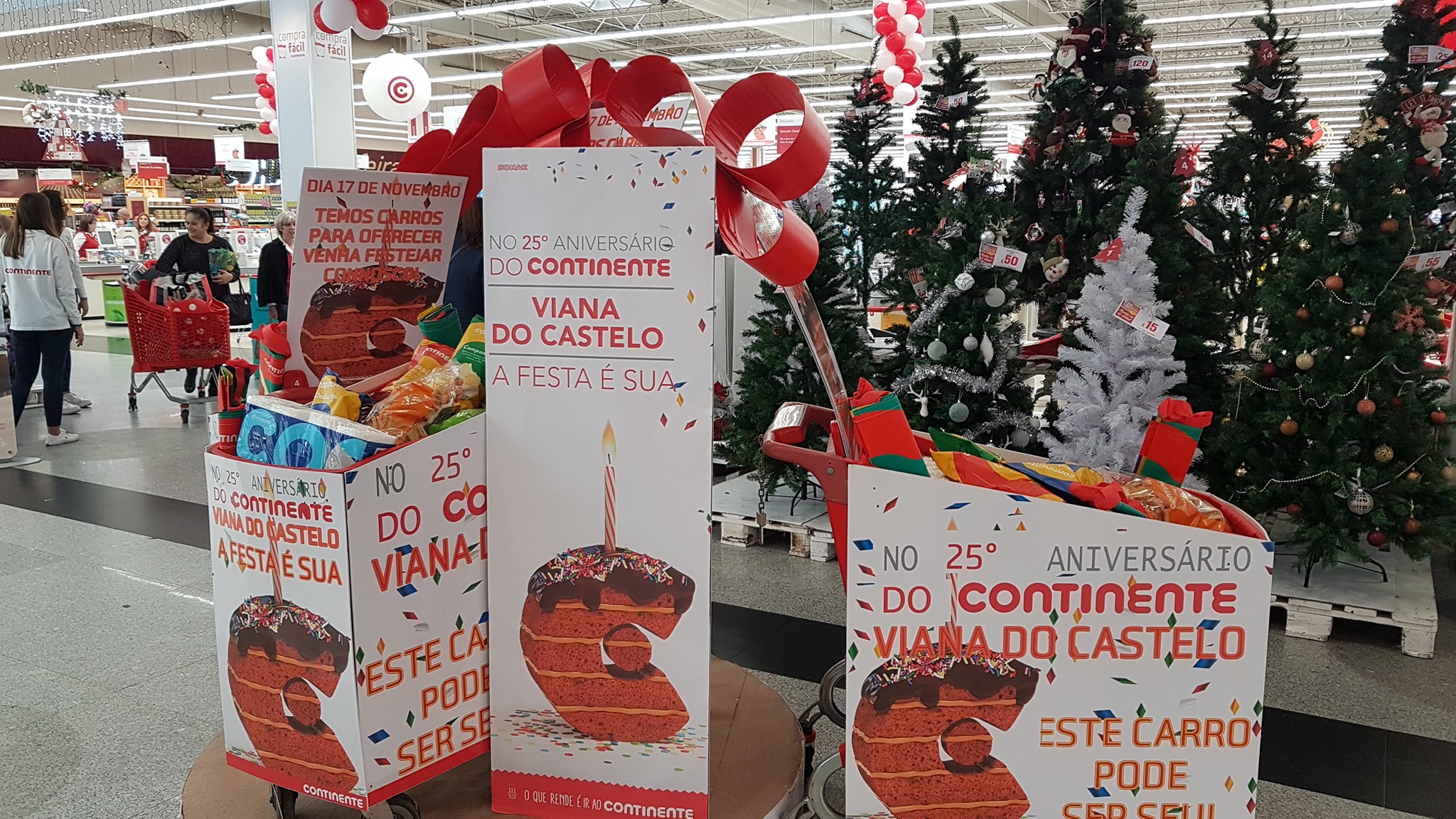 Continente alerta para mensagem fraudulenta