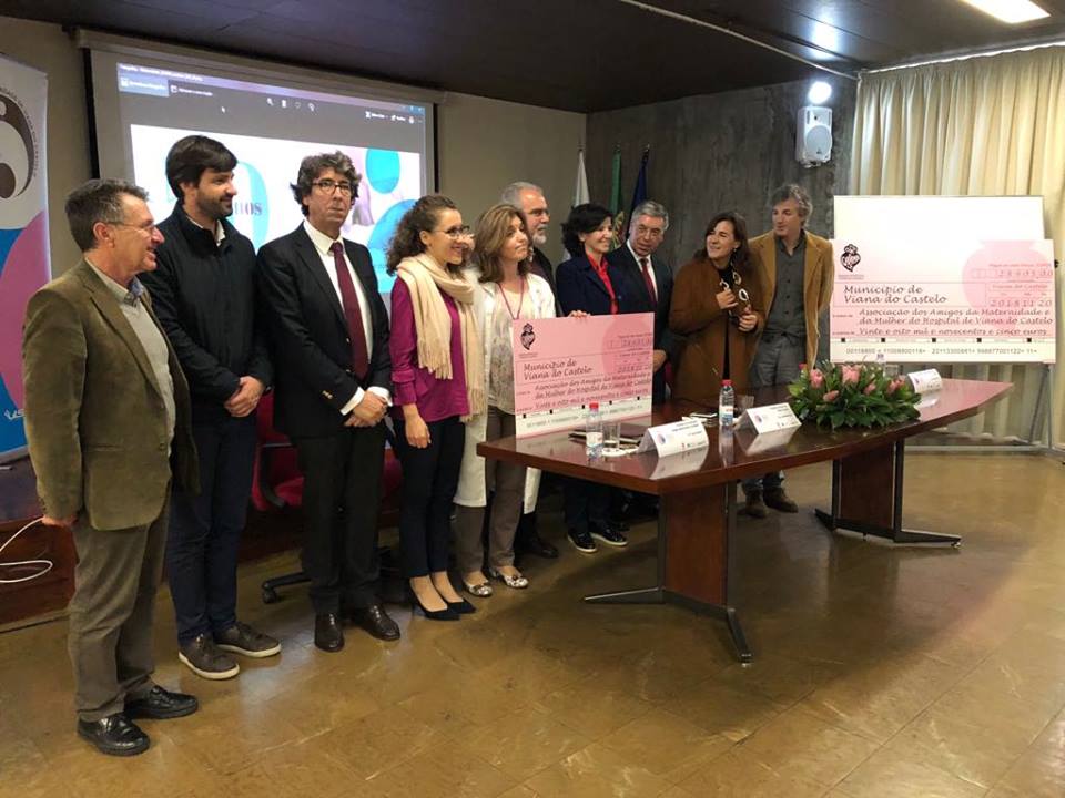 Autarca entrega “dádiva” de quase 30 mil euros dos Vianenses à maternidade