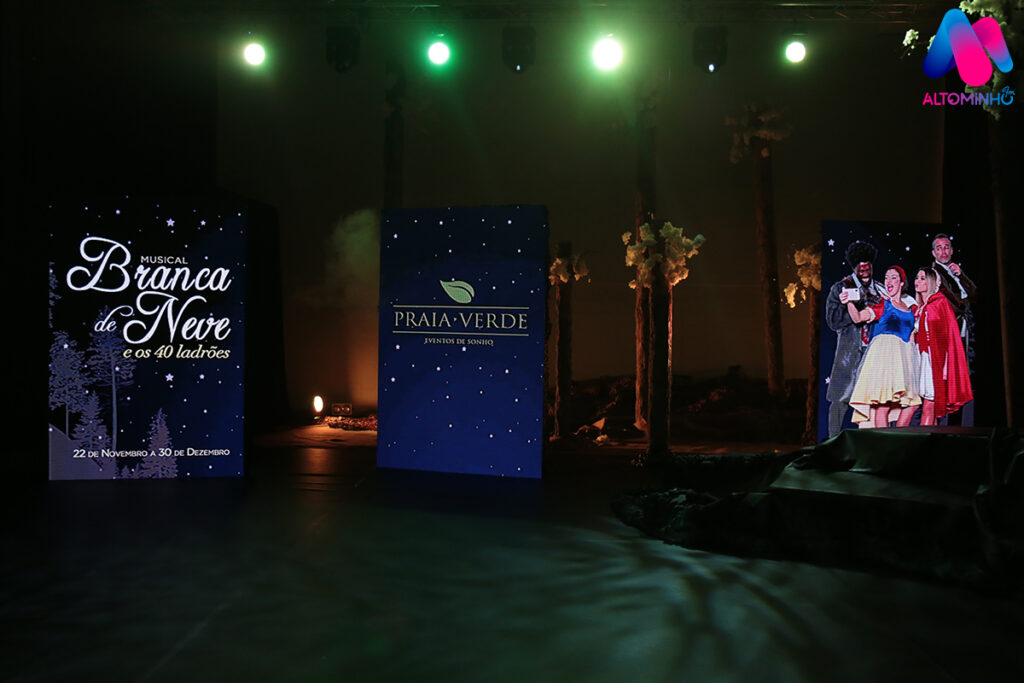 A magia do Natal voltou ao Braga Retail Center com o musical “Branca de Neve e os 40 Ladrões”