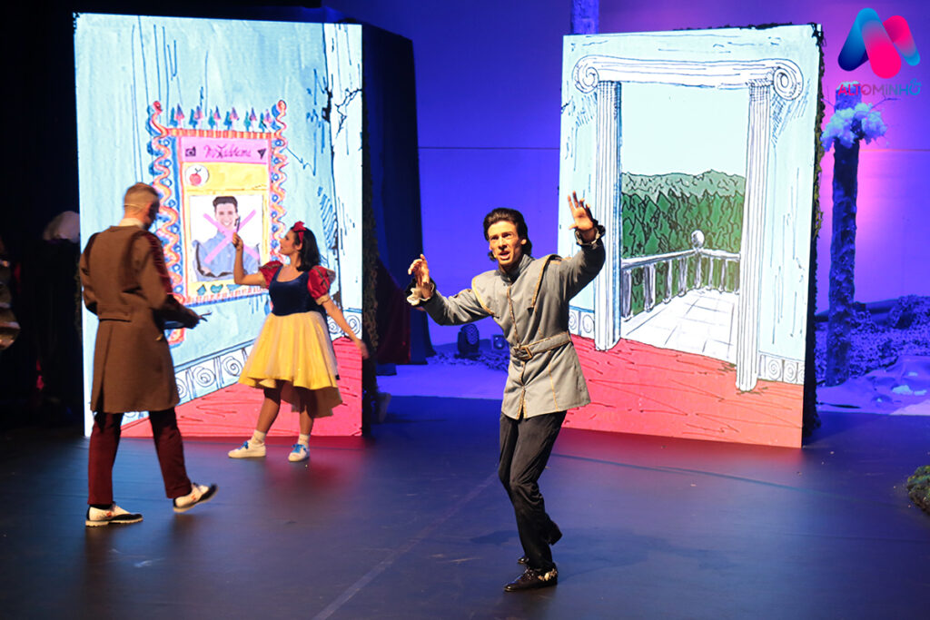 A magia do Natal voltou ao Braga Retail Center com o musical “Branca de Neve e os 40 Ladrões”