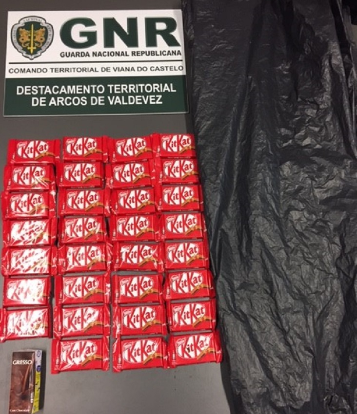 Oito jovens identificados pela GNR por furtarem chocolates na escola, em Arcos de Valdevez