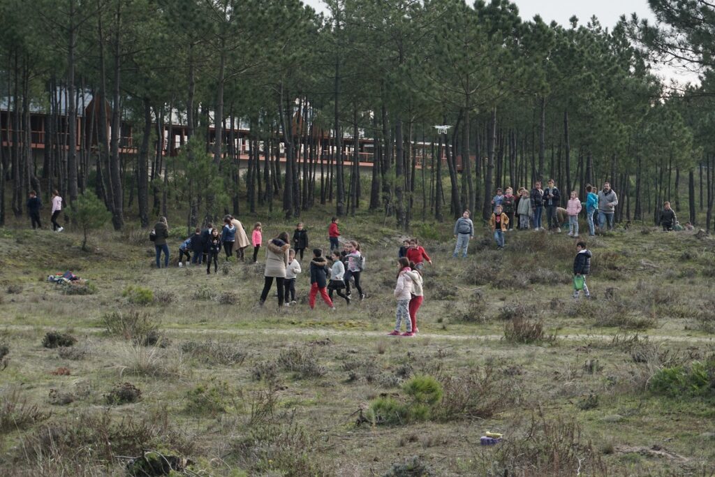 Alunos de Viana iniciam recuperação de 9 mil hectares de monumento naturais do concelho