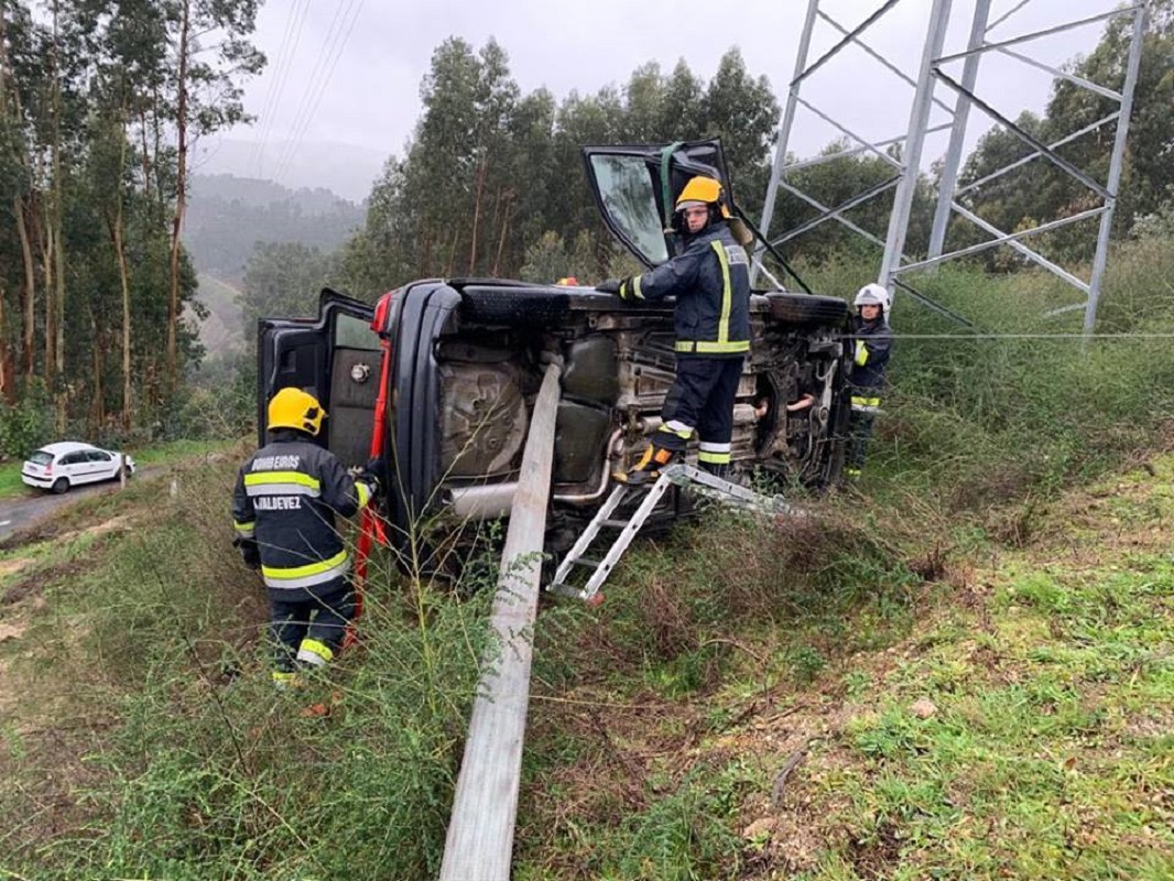 Três mulheres feridas em acidente em Arcos de Valdevez
