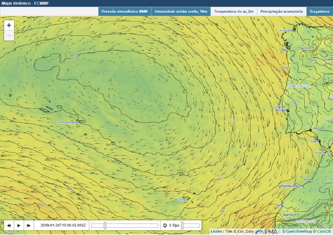 Tempestade Gabriel vai “semear” chuva, neve e vento