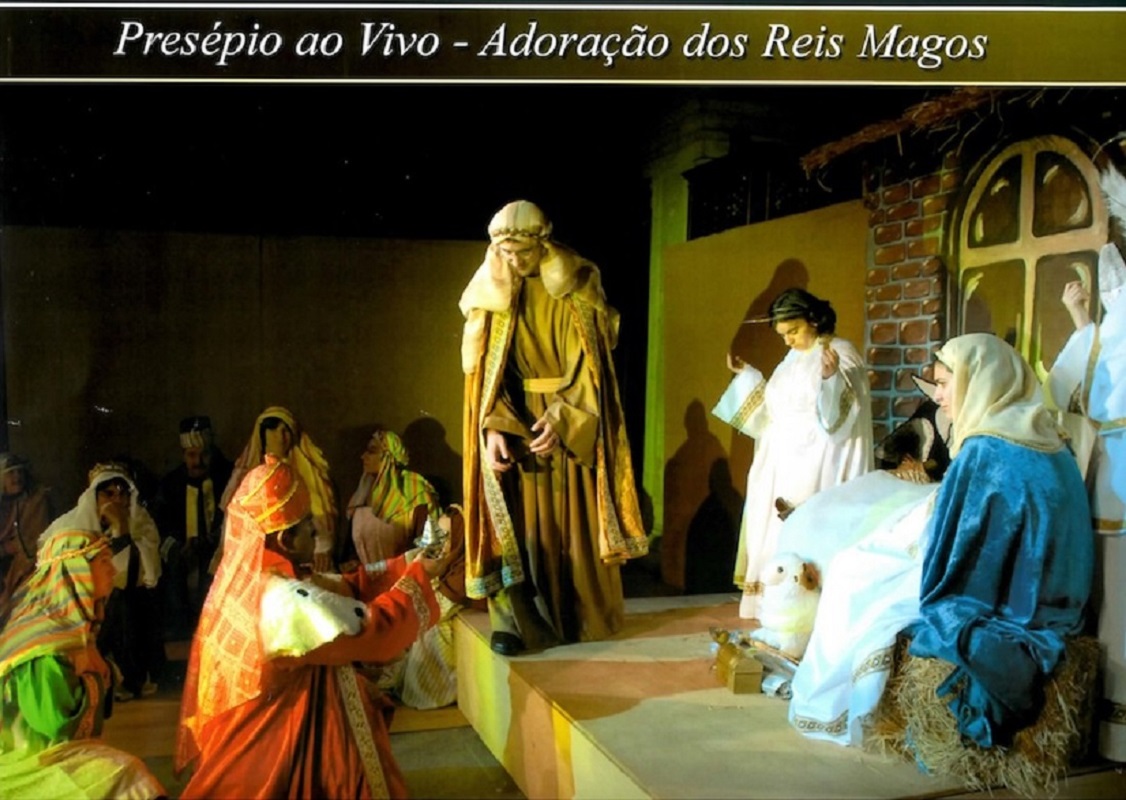 Presépio ao vivo na sexta-feira na igreja de São Domingos em Viana