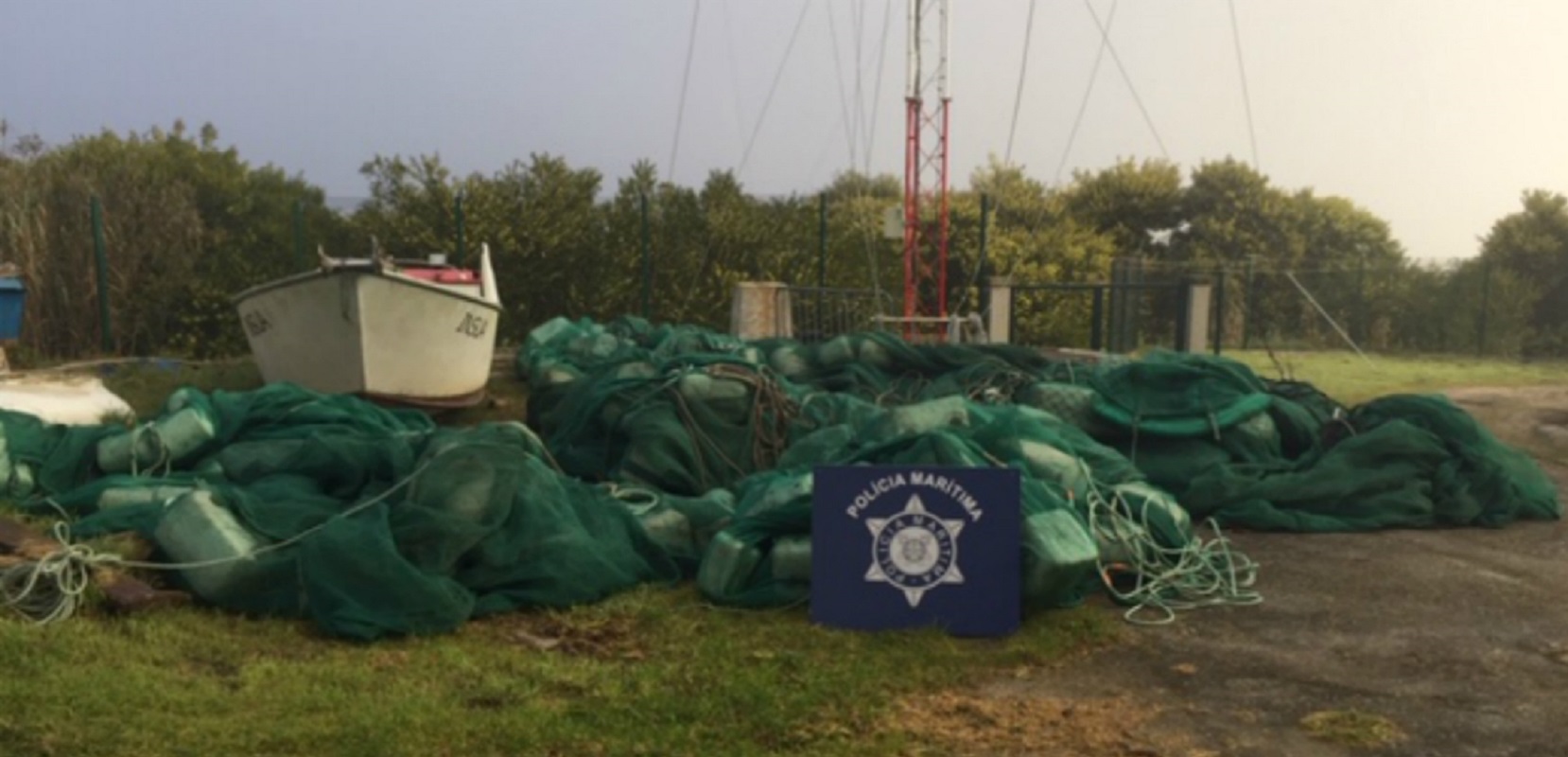 Polícia Marítima de Caminha apreende telas para apanha de meixão no Rio Minho