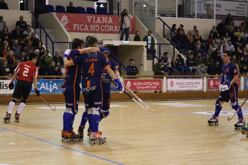 Hóquei em Patins: Juventude de Viana vence Oeiras em Monserrate e consolida sexto lugar