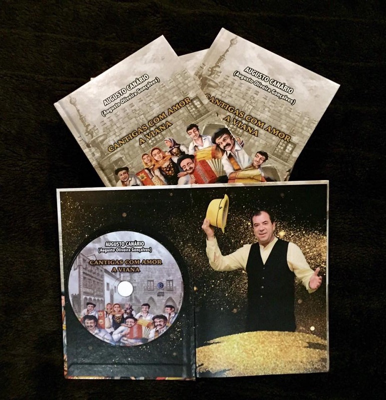 Com vídeo:“Cantigas com Amor a Viana” dão nome a livro e CD de Augusto Canário