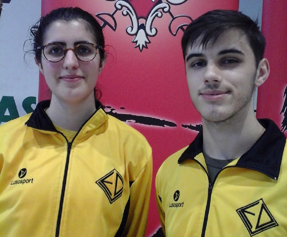 Dois atletas da EDV no Mundial de Juniores de Esgrima