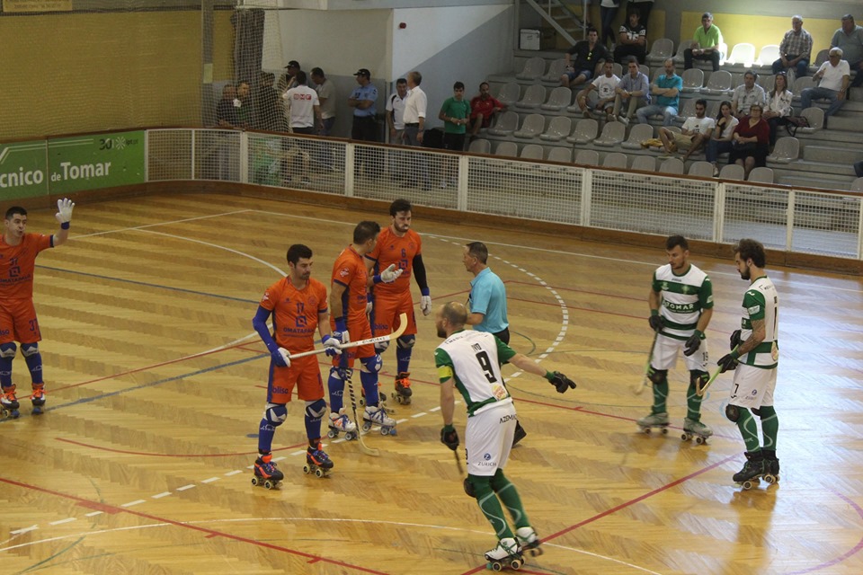 Hóquei em patins: Juventude de Viana fecha a época com empate na casa do Sp. Tomar