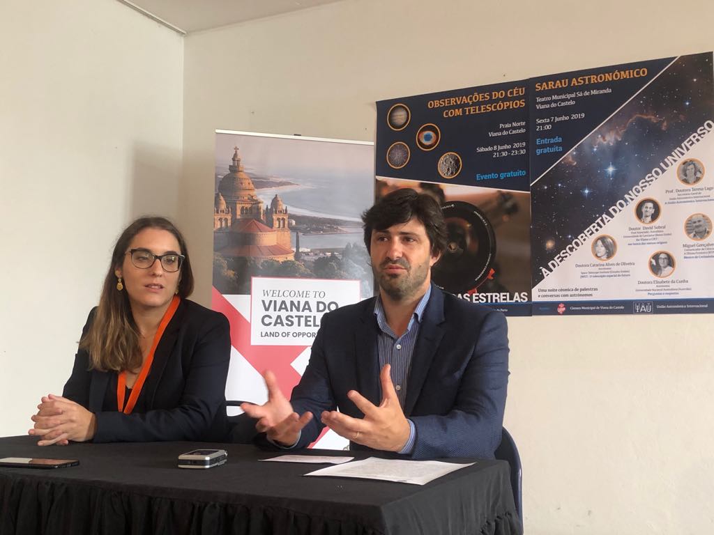 Cerca de 180 cientistas de 24 países reunidos em Viana no 352º Simpósio da União Astronómica Internacional,