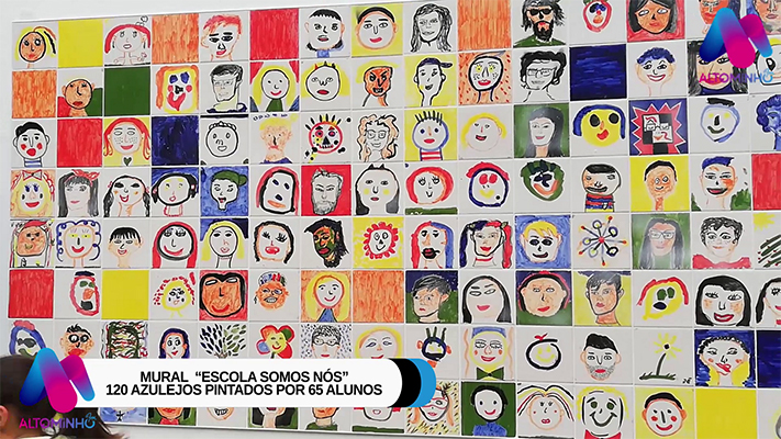 Vídeo: Mural “Escola Somos Nós”