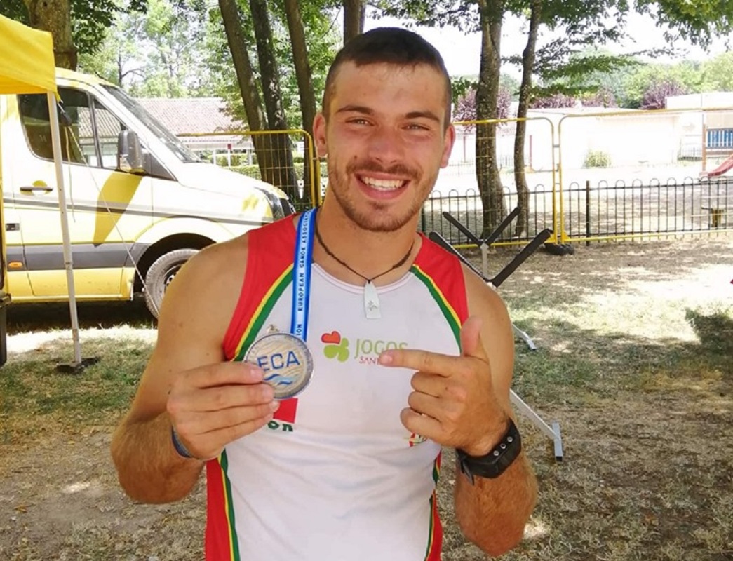 Canoísta Sérgio Maciel conquista a prata no Campeonato da Europa a decorrer em França