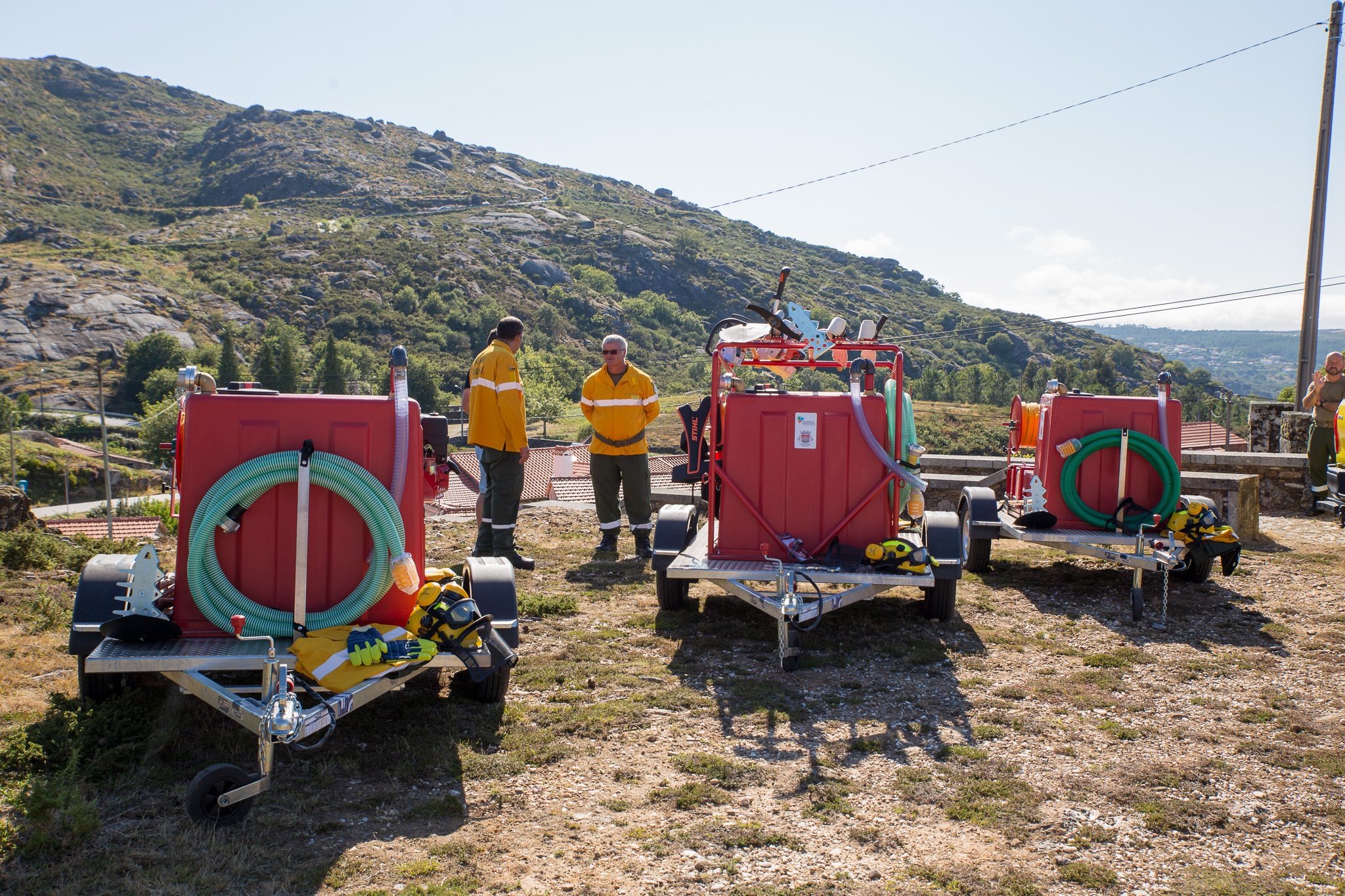Câmara de Caminha entregou vários meios de combate a incêndios às freguesias de Arga
