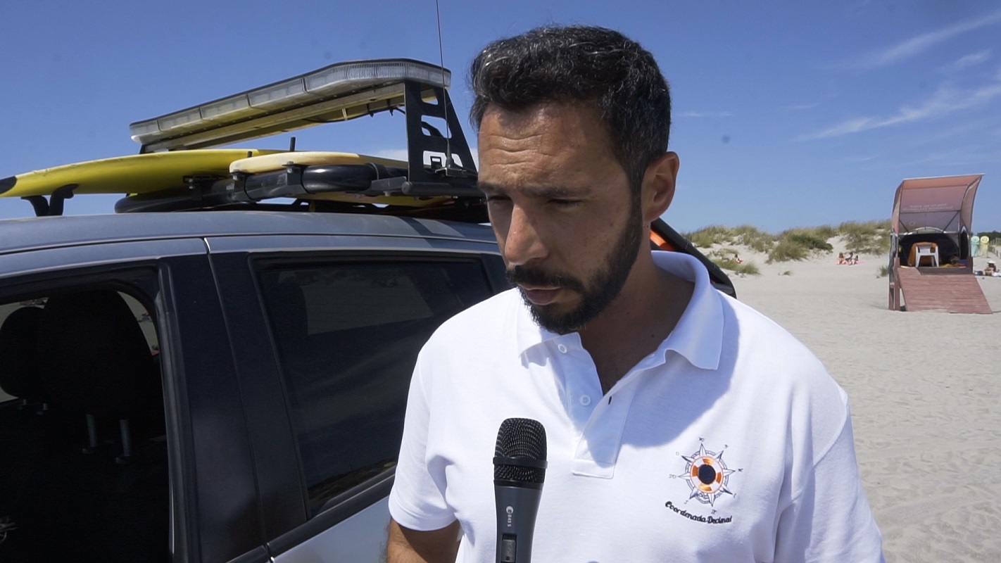 Quarenta nadadores salvadores garantem segurança de banhistas nas oito praias de Bandeira Azul de Viana