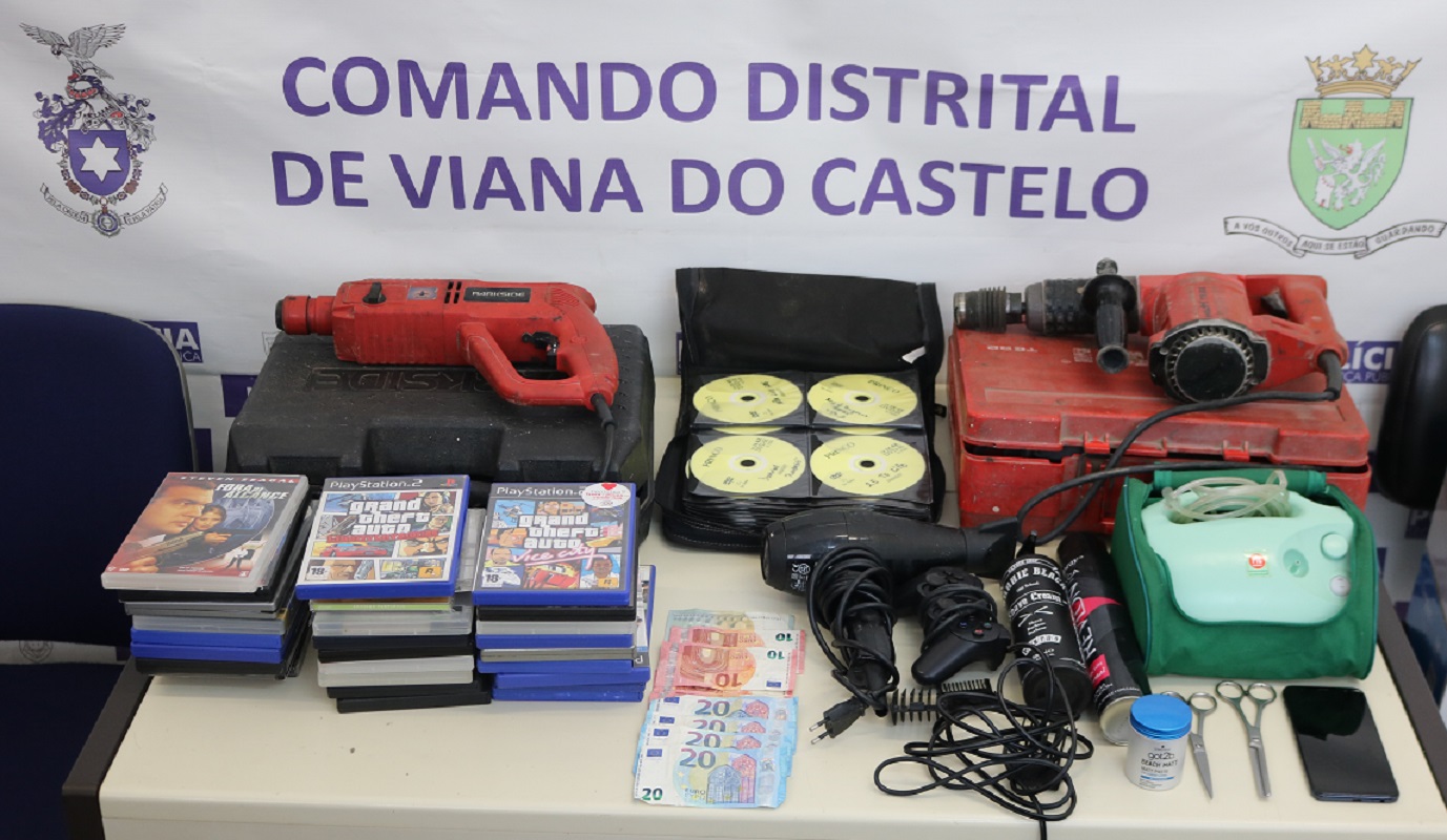 Detido na Meadela homem que ameaçou agentes da PSP com arma branca