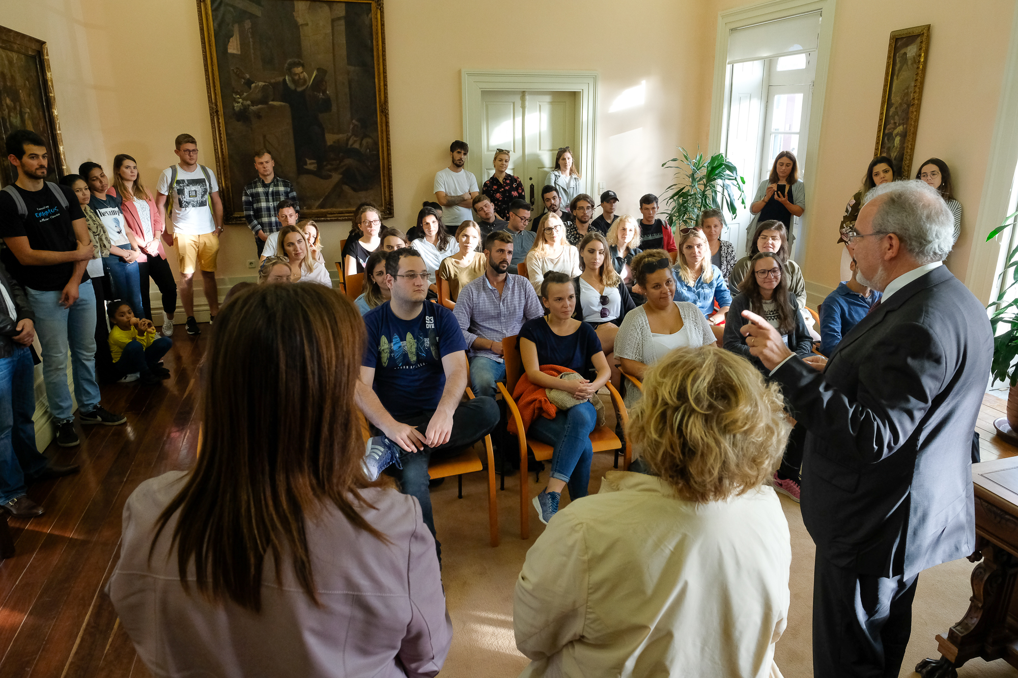 Presidente da Câmara recebeu alunos de Erasmus do Politécnico de Viana do Castelo