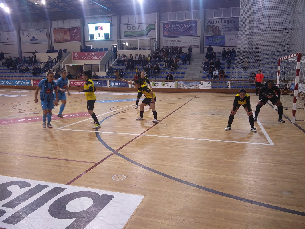 Santa Luzia FC sofreu derrota em casa contra o FC Vermoim na 8º Jornada do Campeonato Nacional de Futsal Feminino
