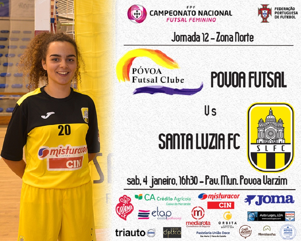 Futsal feminino: Santa Luzia pode garantir já este sábado apuramento para a fase final