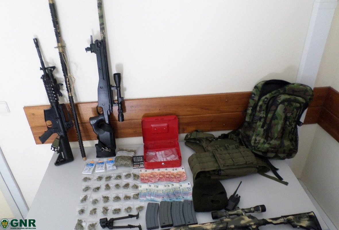 GNR detém homem de 23 anos por tráfico de droga em Ponte de Lima