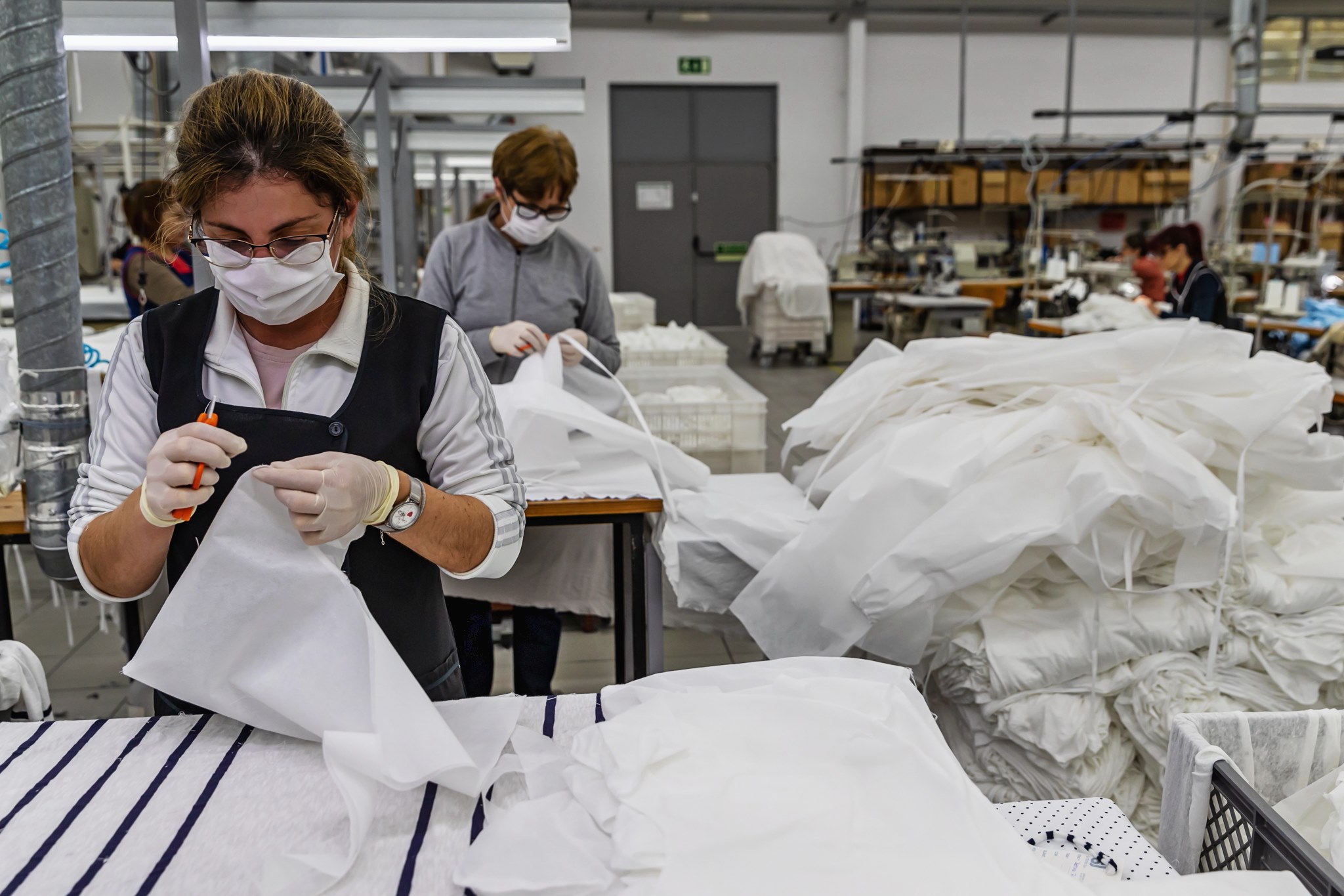 Empresa têxtil de Barroselas fabrica Equipamentos de Proteção Individual
