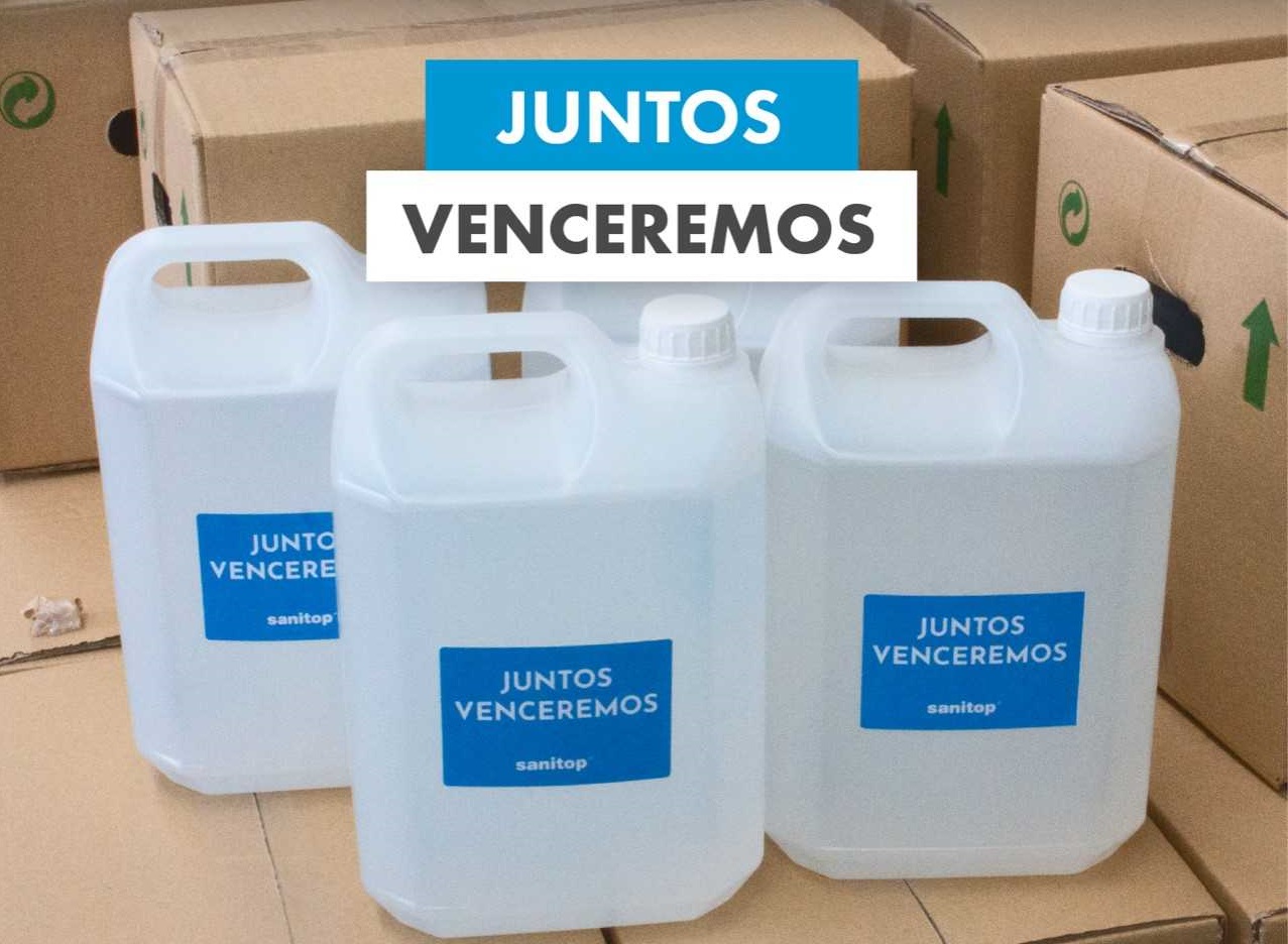 Sanitop antecipou medidas preventivas e está a ajudar instituições