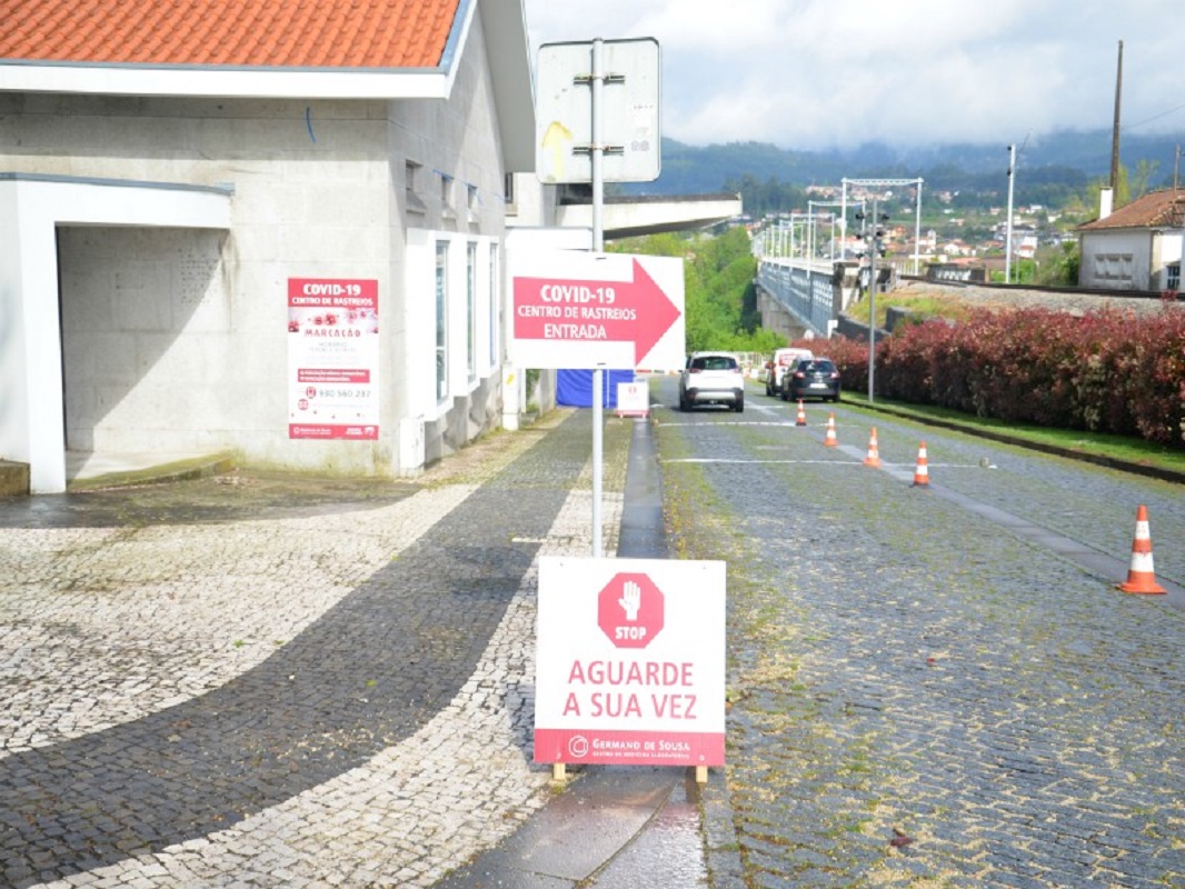 Centro de rastreio à covid-19 começou hoje a funcionar em Valença