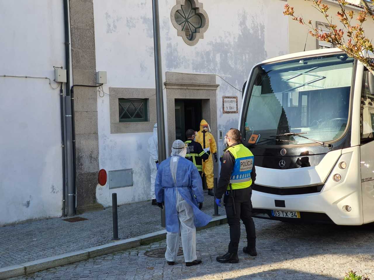 Iniciada desinfeção do Lar de Santiago