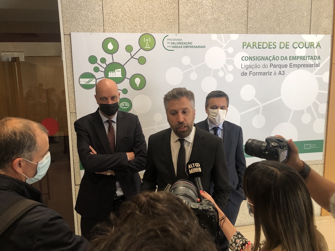 Ministro Pedro Nuno Santos diz que com ligação à A3 “ninguém vai parar” Paredes de Coura