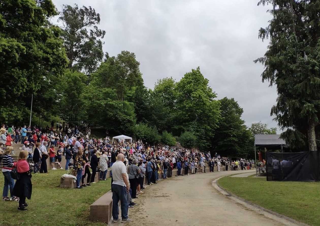 Missa em Santa Luzia junta “diversos fiéis” em dia de peregrinação ao Sagrado Coração de Jesus