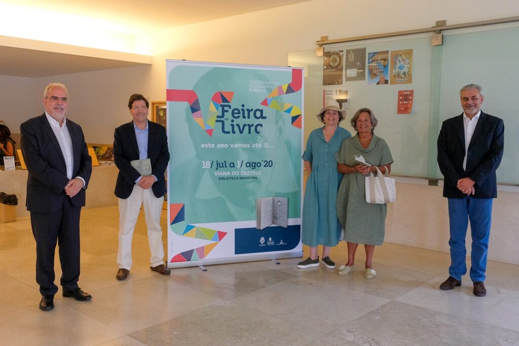 Evocação a Ruben A abriu 40ª Feira do Livro de Viana do Castelo 