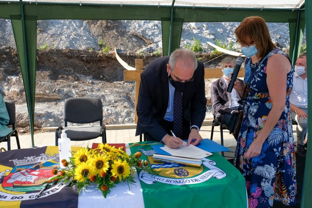 São Romão de Neiva colocou primeira pedra do Centro de Convívio da freguesia