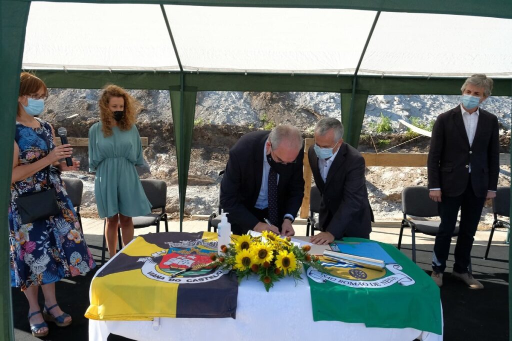 São Romão de Neiva colocou primeira pedra do Centro de Convívio da freguesia
